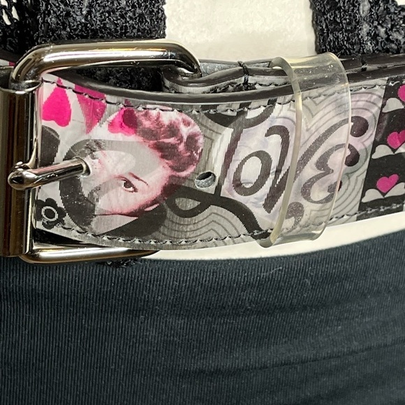 NWT Love Hologram Belt Sz Sm - Picture 3 of 12